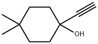 1-ethynyl-4,4-dimethylcyclohexanol Struktur