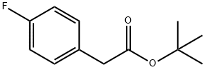 2-(4-フルオロフェニル)酢酸TERT-ブチル 化学構造式