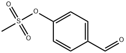 4-Formylphenyl methanesulfonate Structure