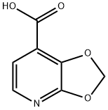 1,3-Dioxolo[4,5-b]pyridine-7-carboxylic acid Struktur