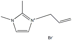 1H-Imidazolium, 1,2-dimethyl-3-(2-propenyl)-, bromide
 Structure