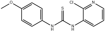 1-(2-Chloropyridin-3-yl)-3-(4-methoxyphenyl)thiourea Structure