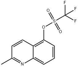 2-methylquinolin-5-yl trifluoromethanesulfonate