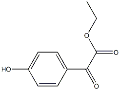 2-(4-羟苯基)-2-氧乙酸乙酯, 70080-54-5, 结构式
