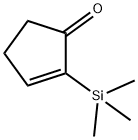 2-(Trimethylsilyl)cyclopent-2-en-1-one Structure