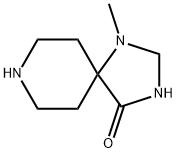 1-甲基-1,3,8-三氮杂螺[4,5]癸烷-4-酮,701897-99-6,结构式