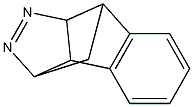 3,3a,8,8a-tetrahydro-3,8-methanoindeno[2,1-c]pyrazole 化学構造式