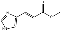 3-(1H-imidazol-4-yl)-2-propenoic acid methyl ester Struktur