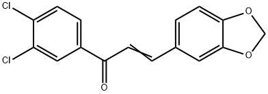 3',4'-DICHLORO-3,4-(METHYLENEDIOXY)-CHALCONE Struktur