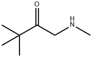 2-Butanone, 3,3-dimethyl-1-(methylamino)- 化学構造式