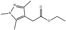 ethyl 2-(1,3,5-trimethyl-1H-pyrazol-4-yl)acetate Struktur