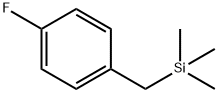 (4-氟苯基甲基)三甲基硅烷 结构式
