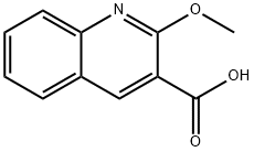 2-methoxy-3-quinolinecarboxylic acid Structure