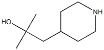 2-methyl-1-(piperidin-4-yl)propan-2-ol Struktur