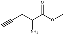 methyl 2-aminopent-4-ynoate Structure