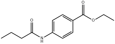 ETHYL 4-BUTYRAMIDOBENZOATE Structure