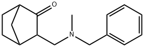 3-(N-BENZYL-N-METHYLAMINOMETHYL)-2-NORBORNANONE, 71172-50-4, 结构式