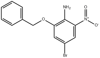 2-(benzyloxy)-4-bromo-6-nitrobenzenamine