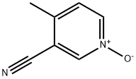 4-methyl-1-oxidopyridin-1-ium-3-carbonitrile Structure