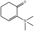 2-(trimethylsilyl)-2-cyclohexen-1-one Struktur