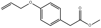 methyl 2-(4-(allyloxy)phenyl)acetate Struktur