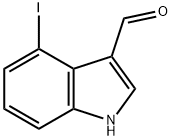4-碘吲哚-3-甲醛,72527-73-2,结构式