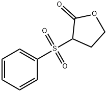 3-(phenylsulfonyl)dihydrofuran-2(3H)-one Struktur