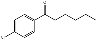 1-(4-chlorophenyl)hexan-1-one Struktur