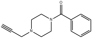 Phenyl(4-(prop-2-yn-1-yl)piperazin-1-yl)methanone Structure
