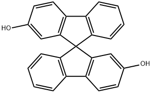 9,9'-spirobi[fluorene]-2,2'-diol,73100-16-0,结构式