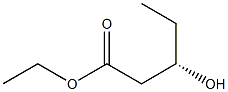 ethyl (S)-3-hydroxyvalerate Structure