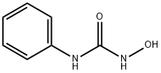 1-hydroxy-3-phenylurea Struktur