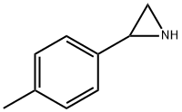 2-(4-メチルフェニル)アジリジン 化学構造式