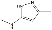 N,3-dimethyl-1H-pyrazol-5-amine Structure