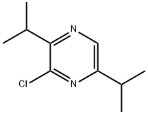 3-chloro-2,5-diisopropylpyrazine Struktur