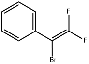 (1-Bromo-2,2-difluoroethenyl)benzene Struktur