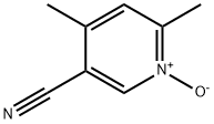 4,6-二甲基-3-氰基吡啶氮氧化物,7497-35-0,结构式