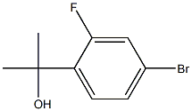 2-(4-bromo-2-fluorophenyl)propan-2-ol Structure