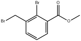 3-溴甲基-2-溴苯甲酸甲酯, 750585-90-1, 结构式