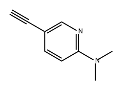 5-乙炔基-N,N-二甲基-2-吡啶胺, 754190-29-9, 结构式