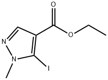 Ethyl 5-iodo-1-methyl-1H-pyrazole-4-carboxylate Structure