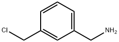 (3-(Chloromethyl)phenyl)methanamine Structure