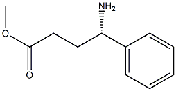 METHYL (4S)-4-AMINO-4-PHENYLBUTANOATE Structure