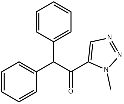 1-(1-Methyl-1H-1,2,3-triazol-5-yl)-2,2-diphenylethanone,757248-51-4,结构式