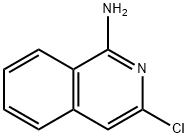 3-氯异喹啉-1-胺, 7574-67-6, 结构式