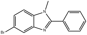 5-溴-1-甲基-2-苯基-1H-苯并咪唑,760212-73-5,结构式