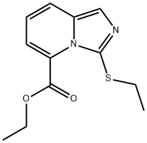 76266-08-5 ethyl 3-(ethylthio)imidazo[1,5-a]pyridine-5-carboxylate