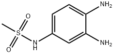 N-(3,4-二氨基苯基)甲磺酰胺, 76345-48-7, 结构式