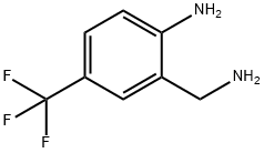 2-(aminomethyl)-4-(trifluoromethyl)aniline Struktur