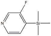 3-Fluoro-4-(trimethylsilyl)pyridine 结构式